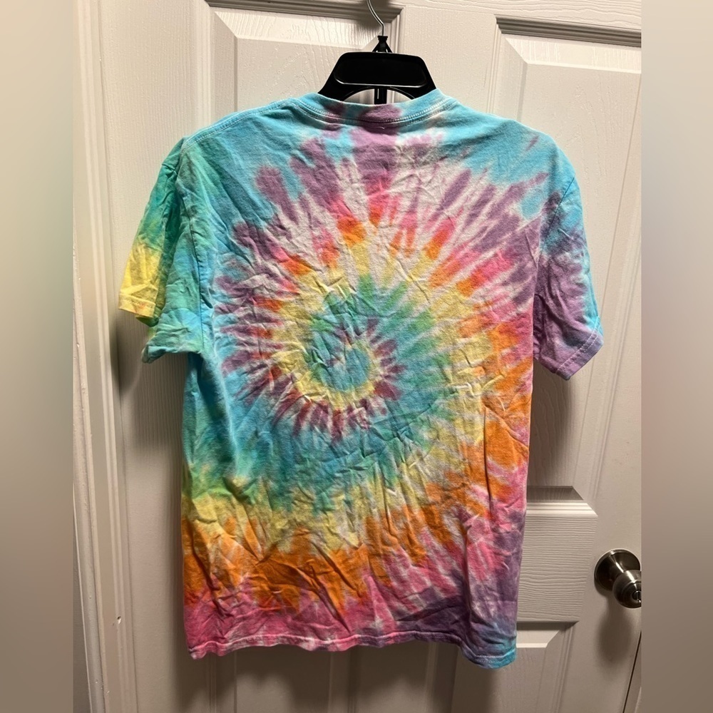 Liquid Blue | Vintage Y2K Grateful Dead 1995 Spiral Tie Dye Dancing Bears Sz M - Picture 2 of 7